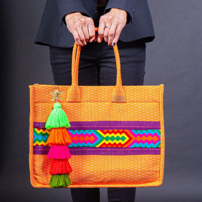 La Rainbow Tote Bolsa