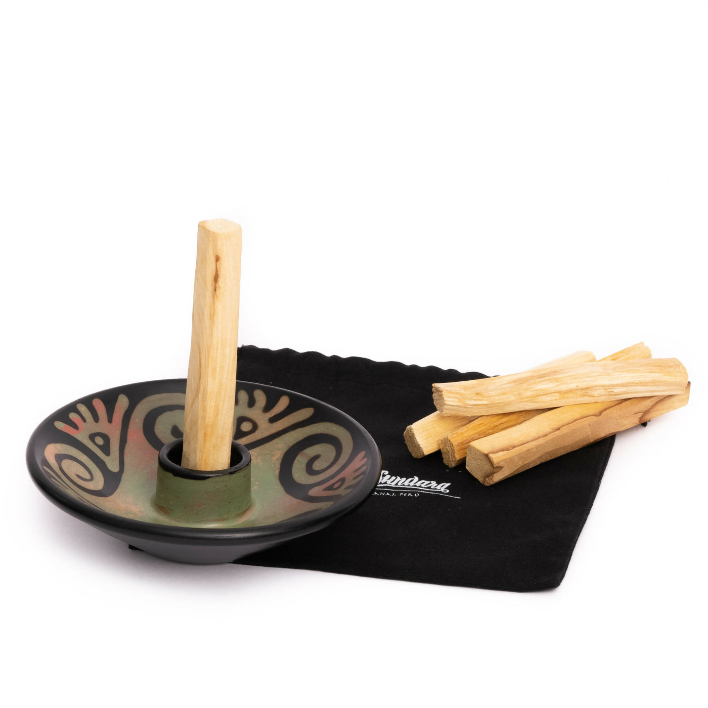 Chulucanas Ceramics Palo Santo Holder