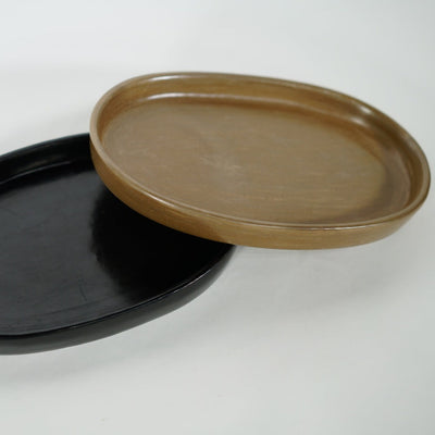 Burnished Oval Plates from Mexico