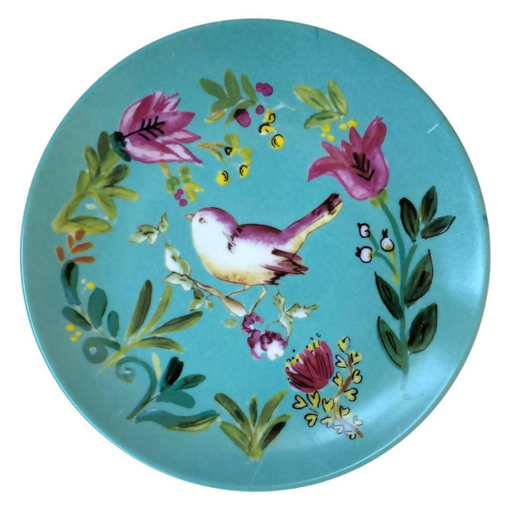 Salad plate Bird Aqua Set