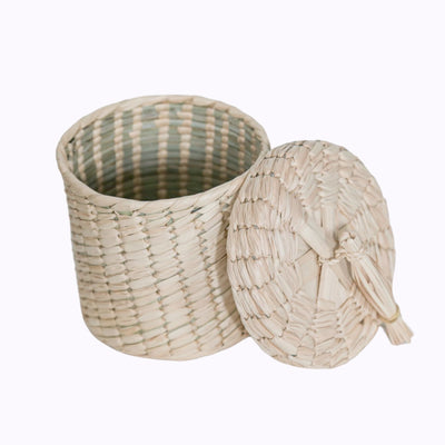 Palm Leaf Toilet Paper Holder