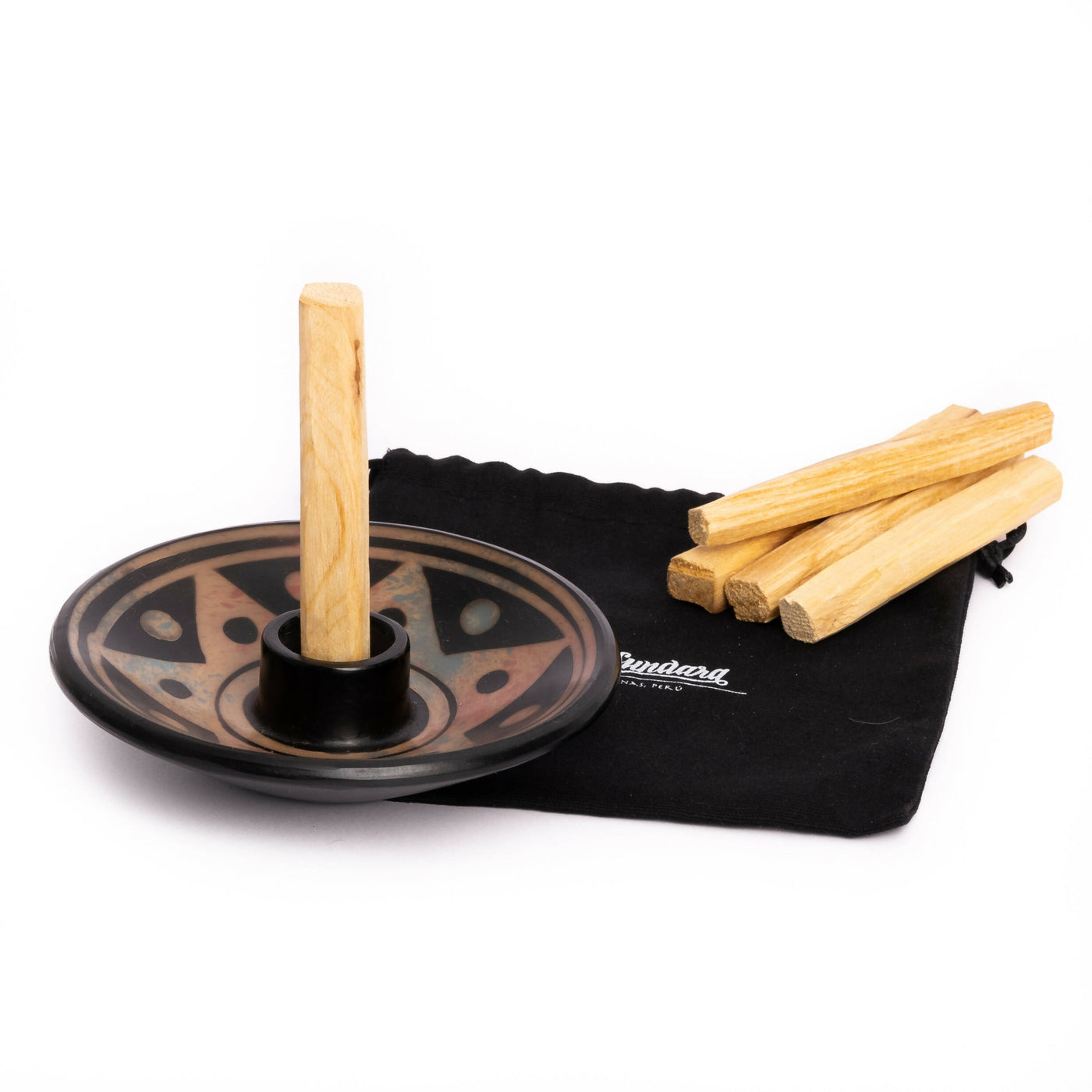 Chulucanas Ceramics Palo Santo Holder