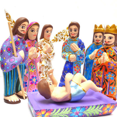 Oaxaca Nativity Large Set