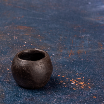 Clay Pottery “Smoky” Shot Glass