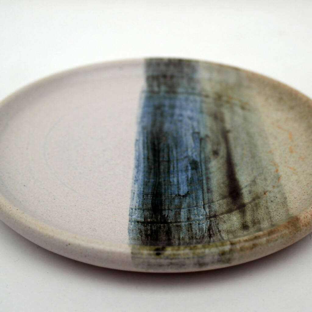 Small Ceramic Plate - Paisaje mitad