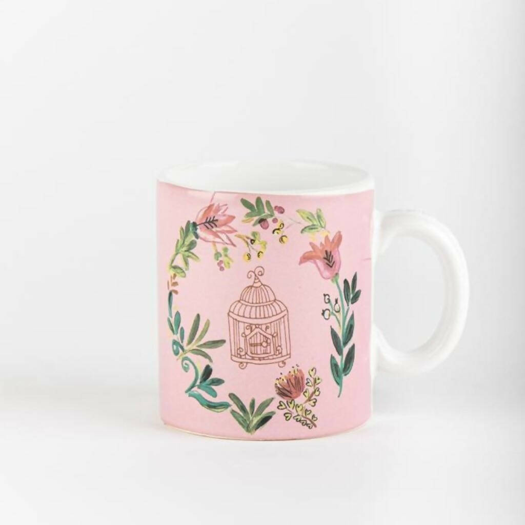 Mug Bird Pink