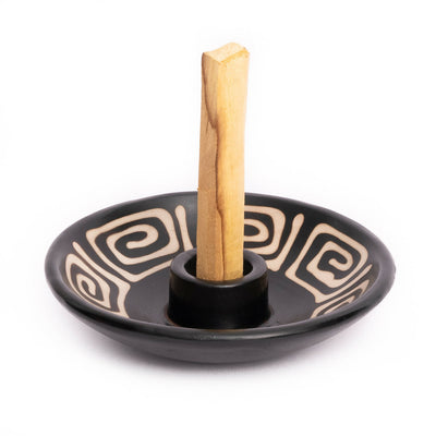 Chulucanas Ceramics Palo Santo Holder