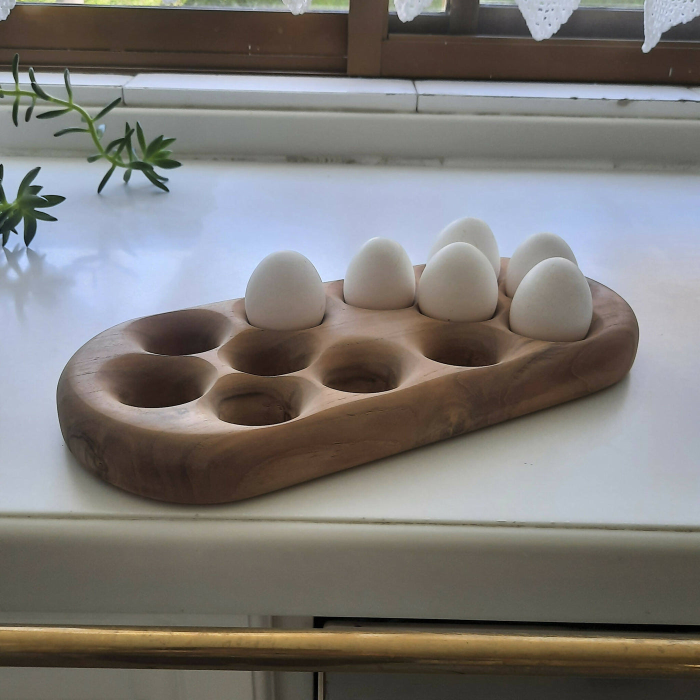 Wooden Egg-Tray